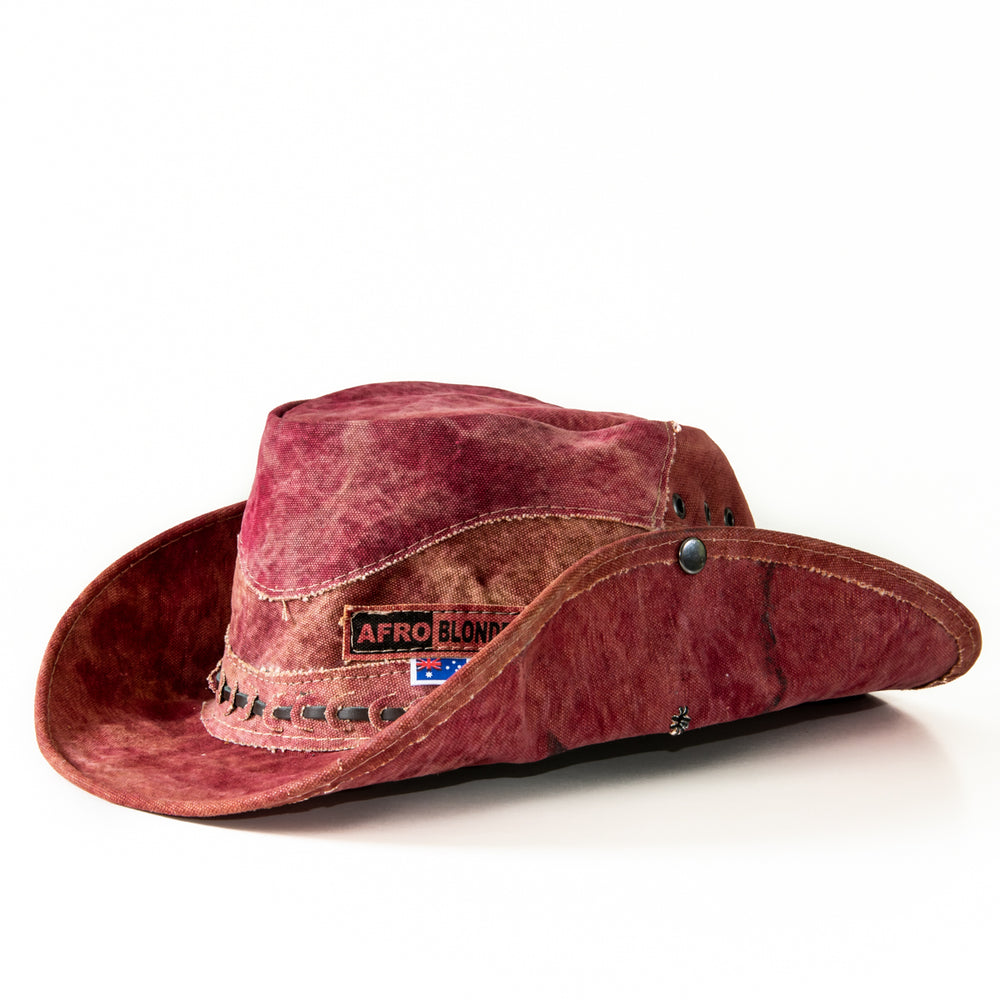 Digger Hat, Raspberry