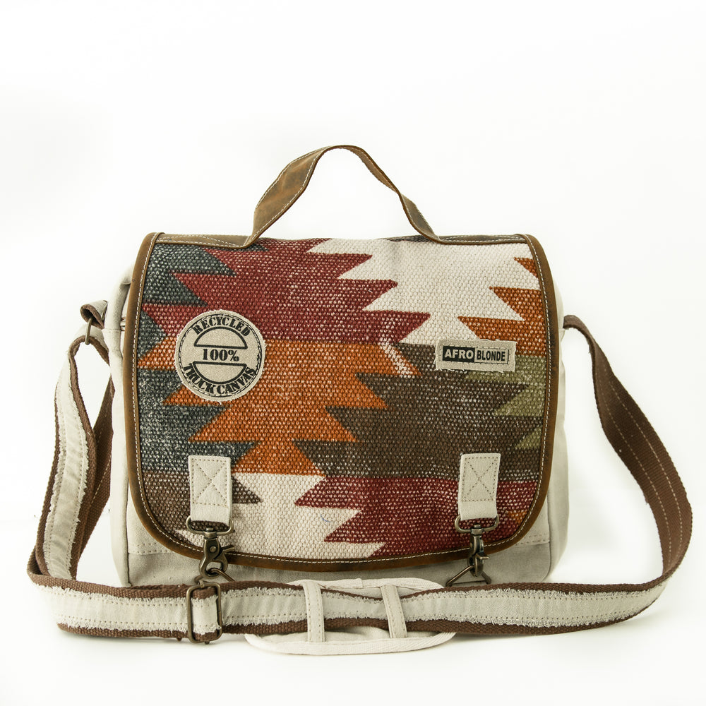 Aztec Warrior Messenger Bag Large
