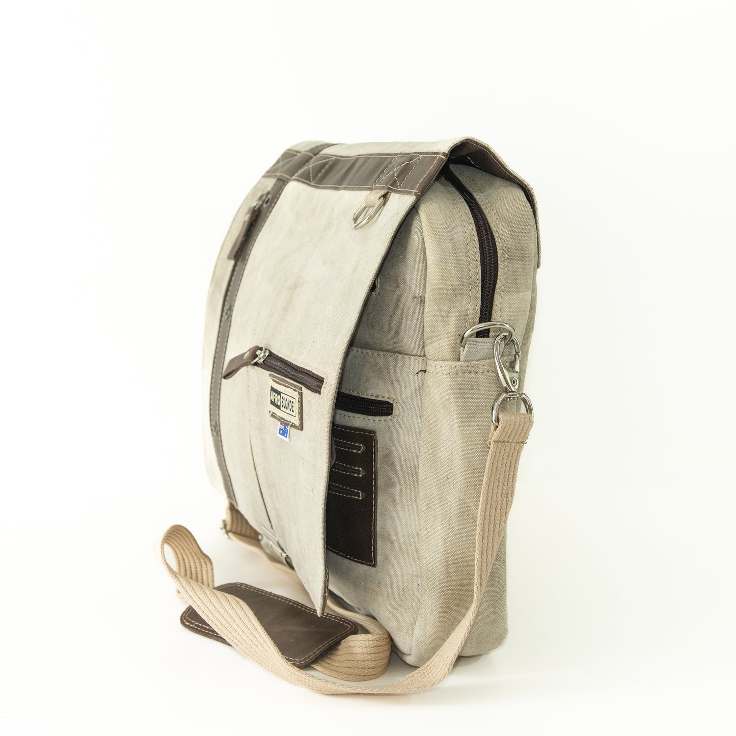 truck tarp messenger bag Canvas Messenger Bag | Recycled Truck Tarp