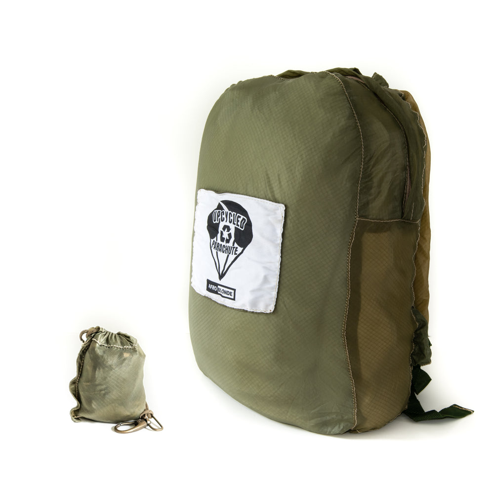 Parchute Backpack Parachute Rigger Backpack – Afroblonde Road Gear