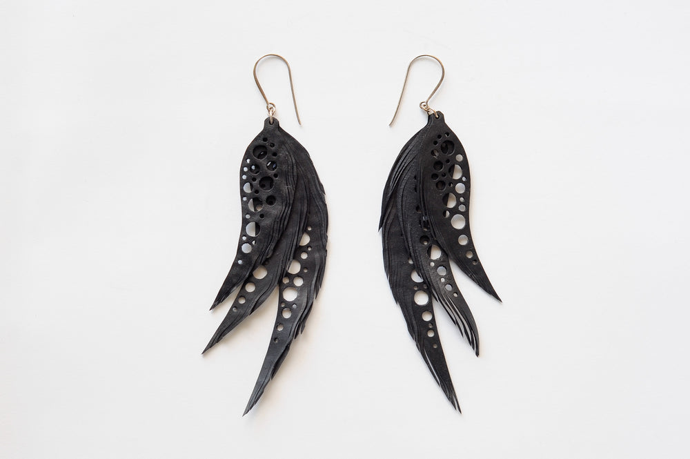 Tyre Tube Earrings 